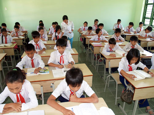 Hậu Giang Hạn chế tình trạng học sinh bỏ học